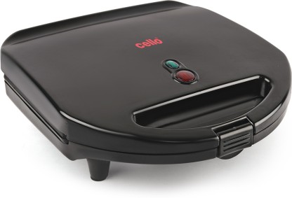 cello Super Club Toast & Grill Open Grill  (Black)