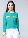 Full Sleeve Printed Women Sweatshirt
