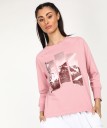 Women Full Sleeve Printed Sweatshirt