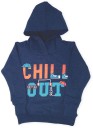 Boys & Girls Full Sleeve Printed Hooded Sweatshirt