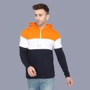 Full Sleeve Color Block Men & Women Sweatshirt