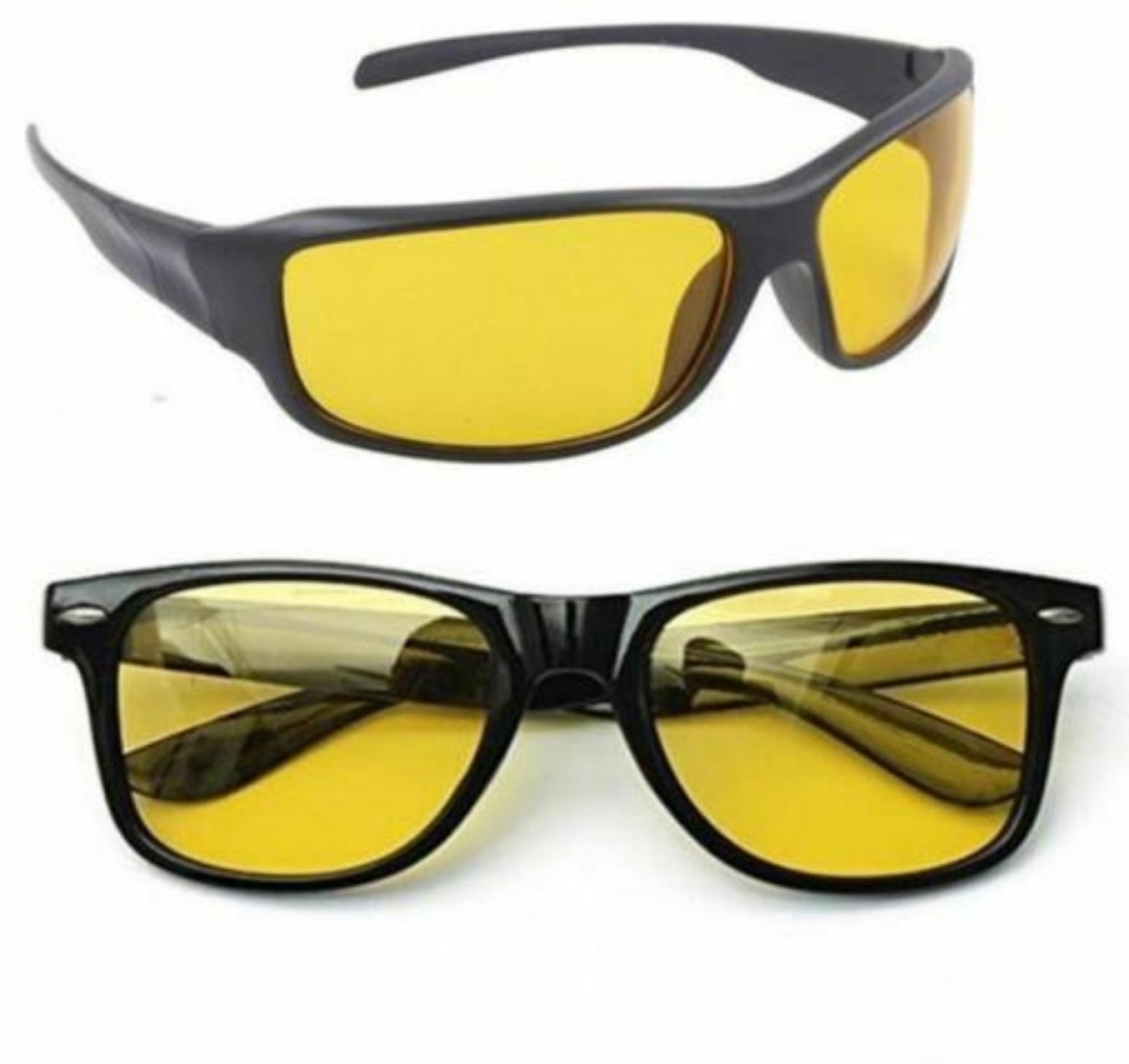 Wayfarer, Sports Sunglasses (For Men & Women, Yellow)