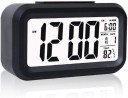 Case Plus Digital Black Clock