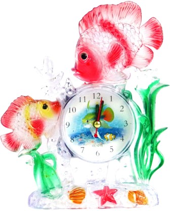 Flipkart SmartBuy Analog Red, Green Clock