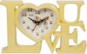 ALTRA QUARTZ Analog Yellow Clock