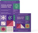 FRESHLEAF Green Tea Leaf Loaded With Anti-Oxidants, Made With 100% Whole Long Leaf Naturally Handpicked from Himalaya, for Weight Loss, 20 Pyramid Green Tea Bags Box  (20 Bags)