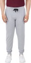 Solid Men Grey Track Pants
