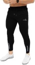 Solid Men Black Track Pants