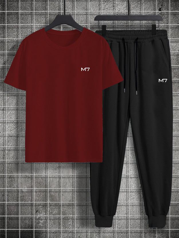 Solid Men Track Suit