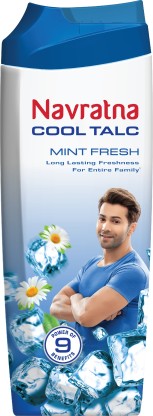 Navratna Cool Talc Mint Fresh  (400 g)