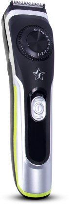 Flipkart SmartBuy SB-TMPM01  Runtime: 45 min Trimmer for Men  (Black, Silver)