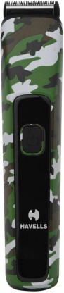 HAVELLS bt5113c Trimmer 120 min  Runtime 9 Length Settings  (Green)