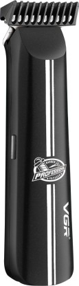 VGR V-007  Runtime: 120 min Trimmer for Men  (Black)