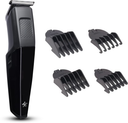 Flipkart SmartBuy FKPB-01 Trimmer 45 min  Runtime 4 Length Settings  (Black)