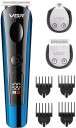 VGR V-259 Professional 3in1 Hair Trimmer with LED Display & Turbo Function Trimmer 120 min  Runtime 7 Length Settings  (Blue)
