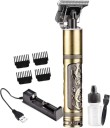 Flipkart SmartBuy FKSB9 Dragon Professional Hair Clipper Fully Waterproof Trimmer 90 min  Runtime 3 Length Settings  (Gold)