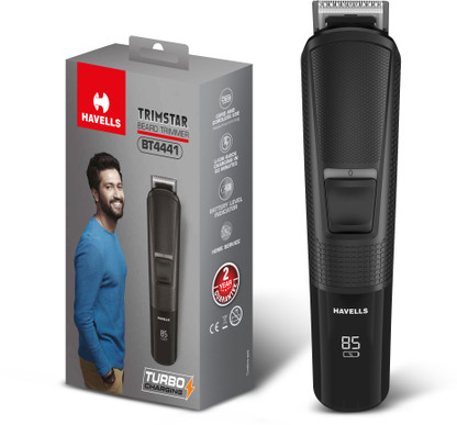 HAVELLS BT4441 Trimmer 120 min  Runtime 9 Length Settings  (Black)