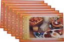 KUBER INDUSTRIES Rectangular Pack of 6 Table Placemat  (Multicolor, PVC)
