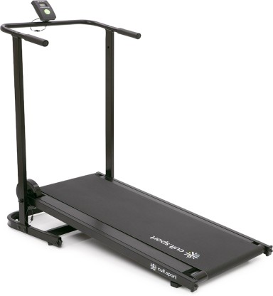 Cultsport quickrun Antony Manual with 110 Kg Max Weight I Foldable for Home Gym Treadmill