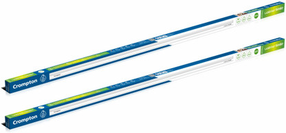 Crompton Laser Ray Smile 20W 20 W 121 cm Tube Light  (White, Pack of 2)