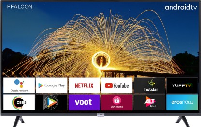iFFALCON 100.3 cm (40 inch) Full HD LED Smart Android TV with Google assistant search and Dolby Audio  (40F2A)