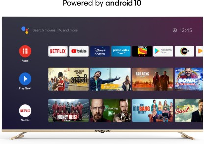 Thomson OATHPRO Series 139 cm (55 inch) Ultra HD (4K) LED Smart Android TV with Dolby Digital Plus & DTS TruSurround  (55 OATHPRO 0101)