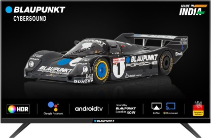 Blaupunkt Cybersound 80 cm (32 inch) HD Ready LED Smart Android TV with 40W Speaker  (32CSA7101)