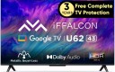 iFFALCON by TCL U62 108 cm (43 inch) Ultra HD (4K) LED Smart Google TV  (iFF43U62)