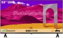 SENS Pikaso 140 cm (55 inch) Ultra HD (4K) LED Smart Android TV with FluroSENS Panel, Dolby Audio and DTS  (SENS55WASUHD)