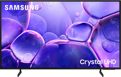 Samsung Crystal 4K Infinity Vision 108 cm (43 inch) Ultra HD (4K) LED Smart Tizen TV 2025 Edition with 4K Upscaling | HDR 10+ | Voice Assistance Remote Control | PurColor | Slim Look | Samsung Knox Security | Endless Free Content | Universal Gestures  (UA43UE84AFULXL)
