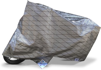 TUFFPAULIN Waterproof Two Wheeler Cover for Universal For Bike  (Silver)