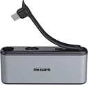 PHILIPS 5 in 1 USB DLK5528C/00 USB Hub  (Grey)