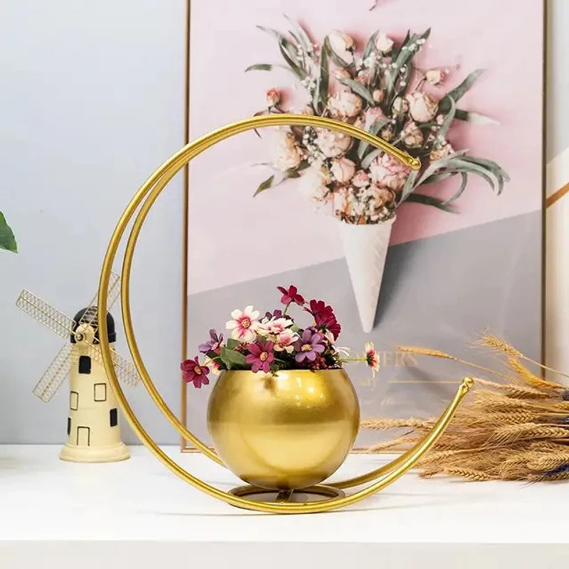 New Innovative Handicrafts Creative metal geometric home designer...more