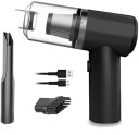 ZVR Cordless Portable Wireless Handheld Vacuum Cleaner Wet Dry for Car Home Cleaning Cordless Vacuum Cleaner with Anti-Bacterial Cleaning  (Black)