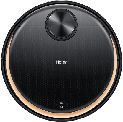 Haier PROBOT - DTX Robotic Floor Cleaner (WiFi Connectivity, Google Assistant and Alexa)  (Black, Gold)