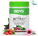 OZiva Bettr.C+ (Plant-Based Vitamin C with Zinc,Rosehip, Amla) for Advanced Immunity  (60 No)