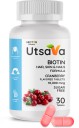 Nector Utsava Biotin Cranberry Sugar Free Chewable Tablets for Hair Skin & Nails  (30 Tablets)