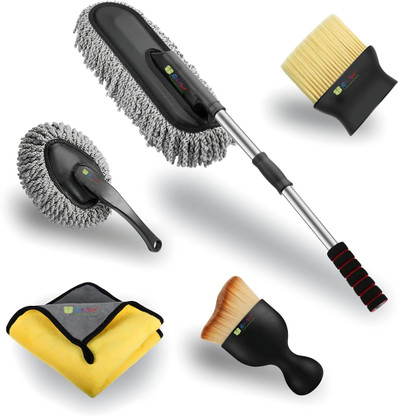 rich mart Microfiber Vehicle Washing  Duster  (Pack Of 5, 800 GSM)