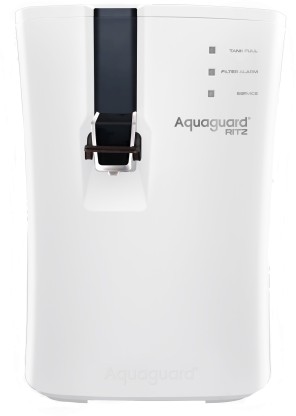 Aquaguard Ritz 5 L RO + UV + MTDS + Alkaline Water Purifier Suitable for all - Borewell, Tanker, Municipality Water  (White)