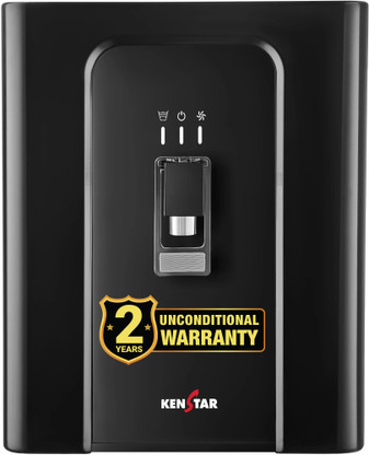 Kenstar EvoPure 7 L RO + UV + Alkaline Water Purifier Needs no service for 2 years  (Black)