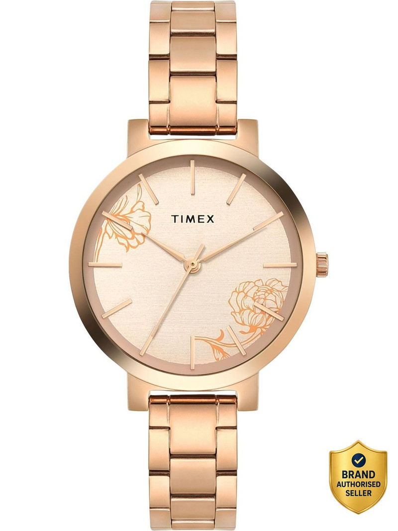 TIMEX Rose Gold Dial Analog Watch  - For Women TWHL41SMU07