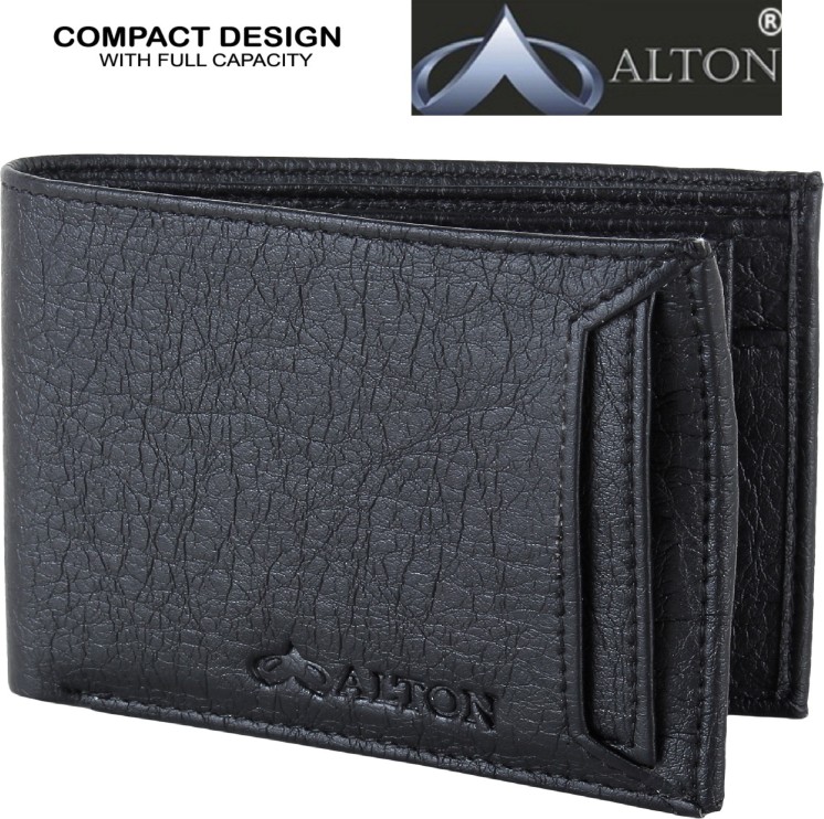 Boys Casual, Trendy, Evening/Party Black Artificial Leather Money Clip - Mini  (10 Card Slots)