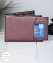 Men Casual Brown Artificial Leather Wallet  (5 Card Slots)