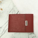 Men & Women Casual, Trendy Red Artificial Leather Card Holder  (8 Card Slots)