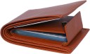 Men Formal Tan Artificial Leather Wallet  (8 Card Slots)
