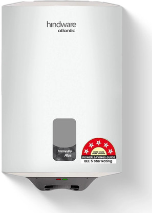 Hindware Smart Appliances Immedio Plus 25 L Storage Water Geyser  (White)
