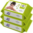 Little Angel Super Soft Baby Wipes (3 Packs of 72 Pcs)  (216 Wipes)