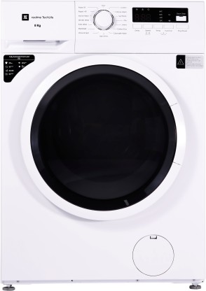 realme TechLife 8 kg Garment Sterilization Fully Automatic Front Load with In-built Heater White  (RMFL80DW)