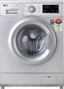 LG 7 kg With Smart Diagnosis Fully Automatic Front Load with In-built Heater Silver  (FHM1207SDL)