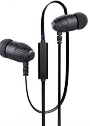 Jack klein M-521 Wired In Ear Earphone with Mic (Black)